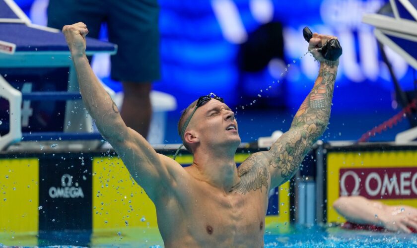 For Caeleb Dressel, the only way past the fear is through it