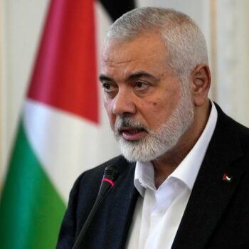 Hamas leader Ismail Haniyeh killed in Iran