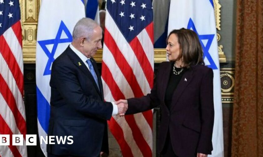 Harris tells Netanyahu 'it is time' to end war in Gaza