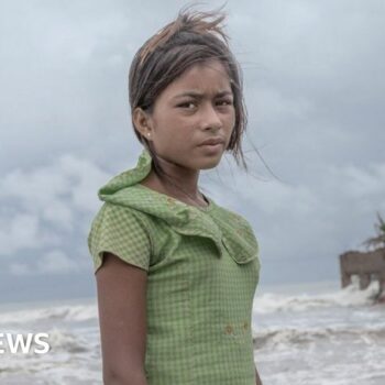 Haunting portrait of young storm victim wins photo award