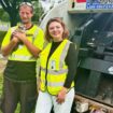 He rescued a kitten from a recycling compactor and named her Squishy