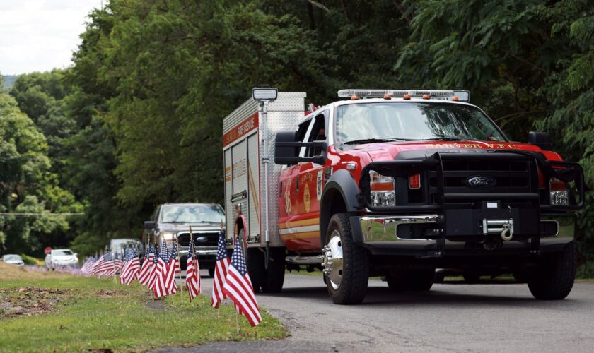 Hundreds gather to honor Corey Comperatore, killed in Trump rally shooting