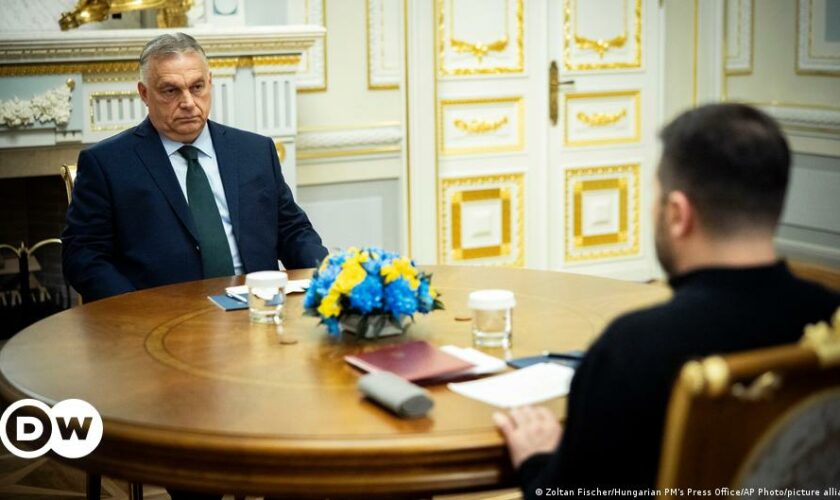 Hungary's Viktor Orban makes a surprise trip to Ukraine