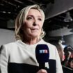 Strenger Blick nach dem zweiten Wahlgang: Marine le Pen war mit Ergebnis nicht so zufrieden