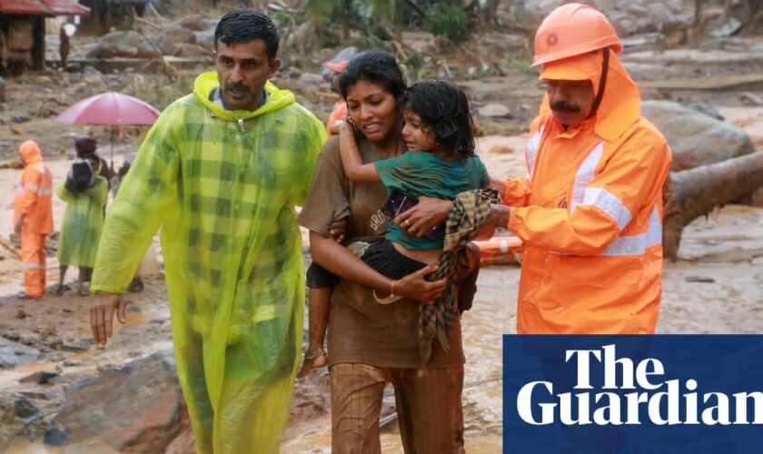 India landslides: at least 23 dead in Kerala with others missing, feared washed away