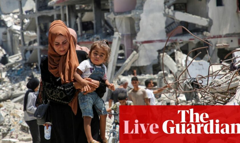 Israel-Gaza war live: IDF orders evacuation of humanitarian zone