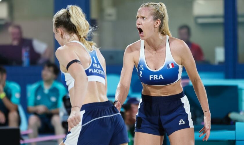 JO - Beach volley : «Éduquer le public», la paire française explique son choix de jouer en short et pas en bikini