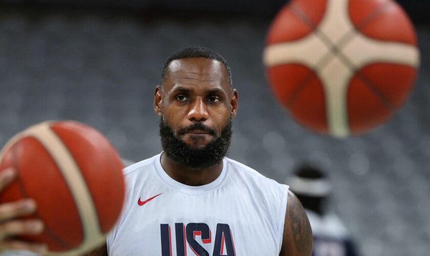 JO Paris 2024, basket : LeBron James et la Team USA vont s’entraîner à Levallois jeudi (et pas à Lille)