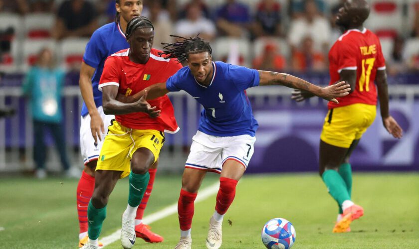 JO Paris 2024, football : tombeurs de la Guinée (1-0), les Bleus aux portes des quarts