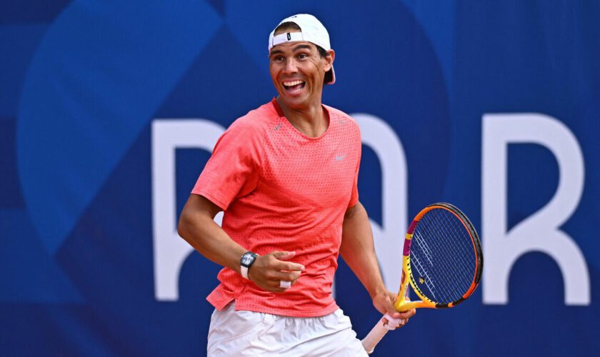 JO Paris 2024, tennis : Nadal de retour à l’entraînement avec un impressionnant bandage à la cuisse