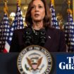 Kamala Harris says ‘I will not be silent’ on suffering in Gaza after Netanyahu talks