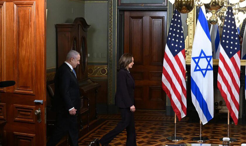 Kamala Harris, tras reunirse con Netanyahu: llegó la hora de poner fin a la guerra en Gaza