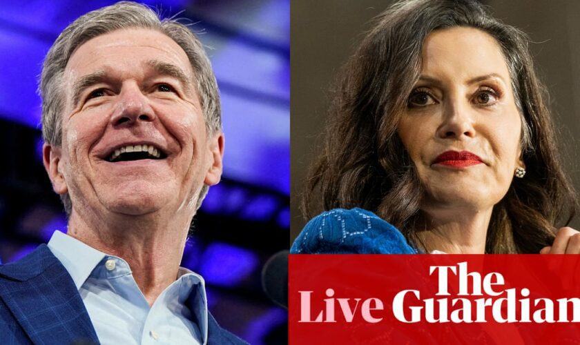 Kamala Harris’s pool of potential VP picks narrows as two contenders bow out – live