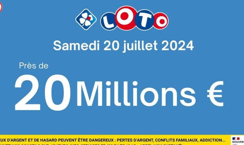 LOTO du samedi 20 juillet 2024 : comment remporter le jackpot record de 20 millions d'euros ?