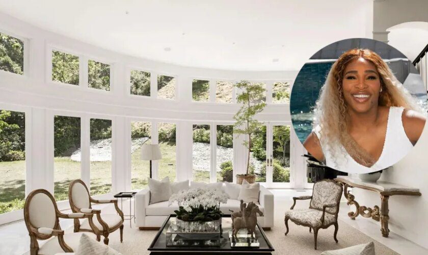 La mansión en la que  Serena Williams vivió en Bel Air, a la venta por 12,5 millones de euros