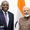 Lammy aims to reset UK-India ties with early trip