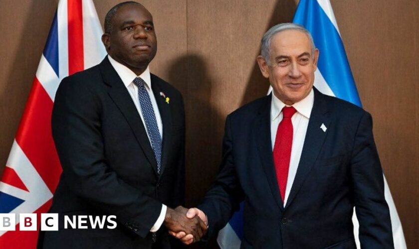 Lammy urges immediate ceasefire during Israel visit