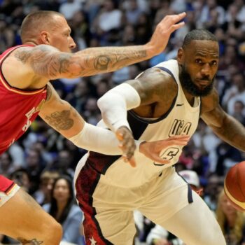 LeBron James closes out Germany, keeps U.S. men unbeaten entering Paris