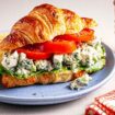 Lemony Chicken Salad Croissant Sandwiches