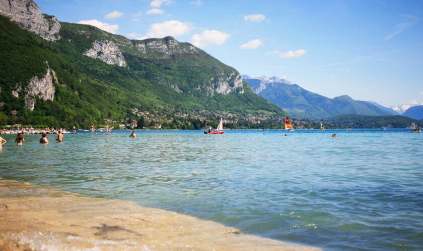 Les plus belles plages où se baigner au lac d'Annecy