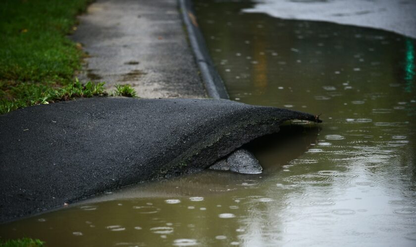 Lots of clouds seen in D.C. on Friday, but scant rain