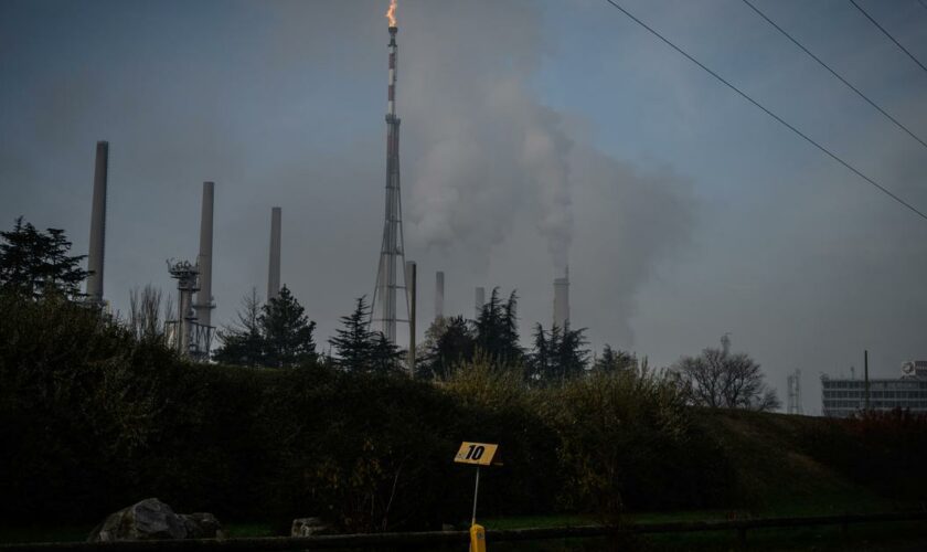 Lyon : incident à la raffinerie de Feyzin, les deux torches allumées par «sécurité»