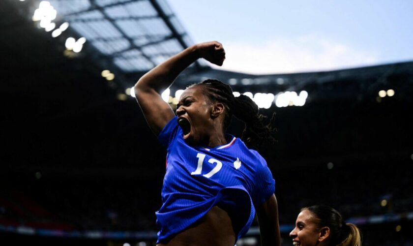 Marie-Antoinette Katoto, déjà star des Bleues dans ces JO de Paris 2024 : « Le foot m’avait manqué »