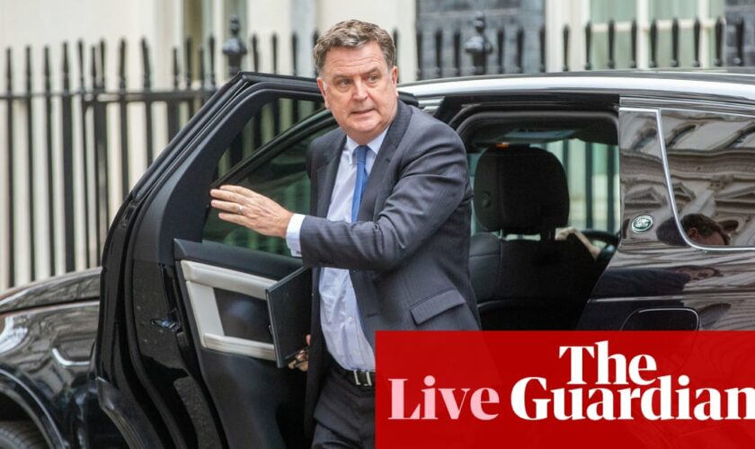 Mel Stride becomes fourth Tory MP to announce leadership bid – UK politics live