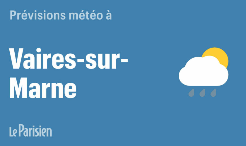 Météo à Vaires-sur-Marne