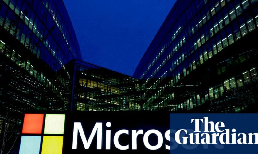 Microsoft beats revenue forecasts but poor performance of cloud services drags share price