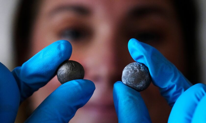 Musket balls that started the American Revolution sat buried. Until now.