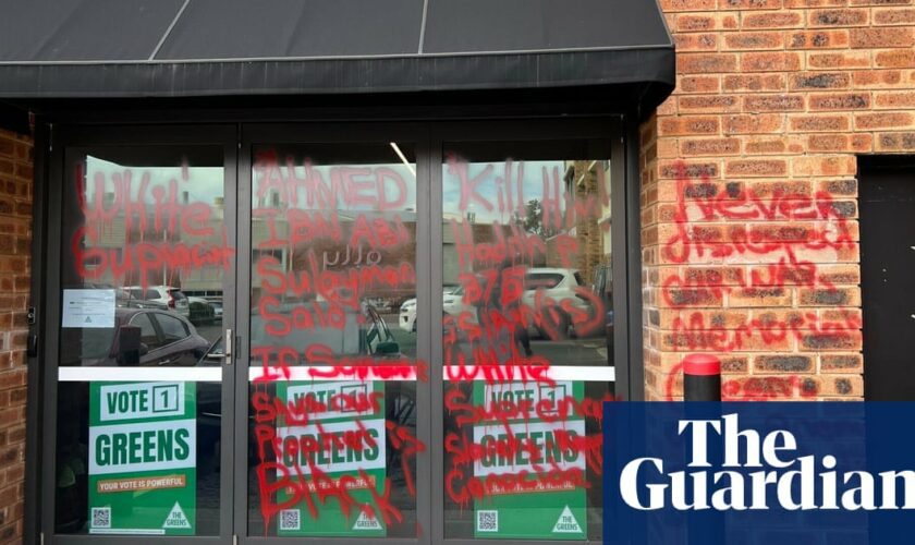 NSW Greens office targeted with Islamophobic and white supremacist graffiti