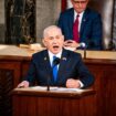 Netanyahu dismisses critics, scolds protesters in defiant speech to Congress