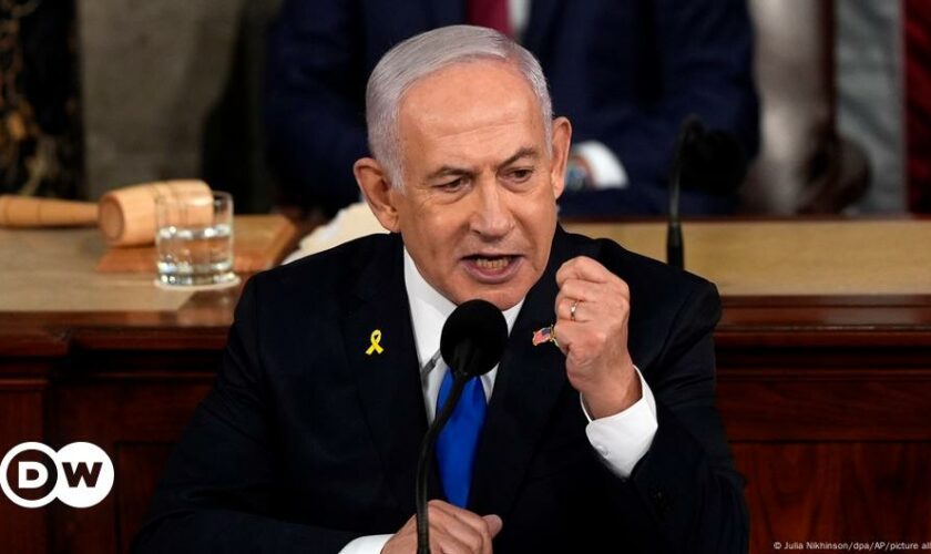 Netanyahu in Washington: Combative talk, little substance