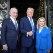 Netanyahu meets with Trump at Mar-a-Lago during US visit