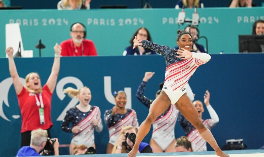 Nothing was going to stop the U.S. women’s gymnastics team this time