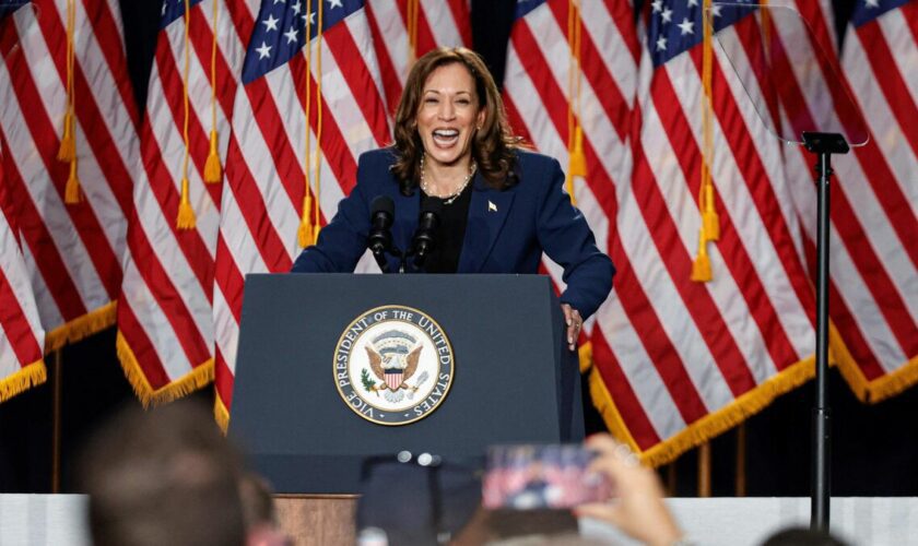 « Nous ne reviendrons pas en arrière » : Kamala Harris s’en prend à Donald Trump pour son premier meeting