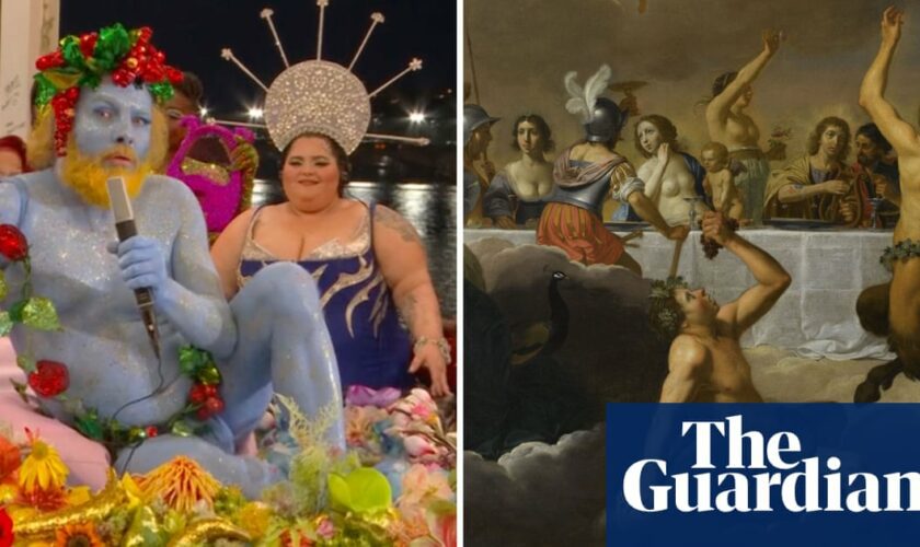 Olympic ‘Last Supper’ scene was in fact based on painting of Greek gods, say art experts