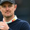 Justin Rose gives a thumbs up to the fans at Royal Troon