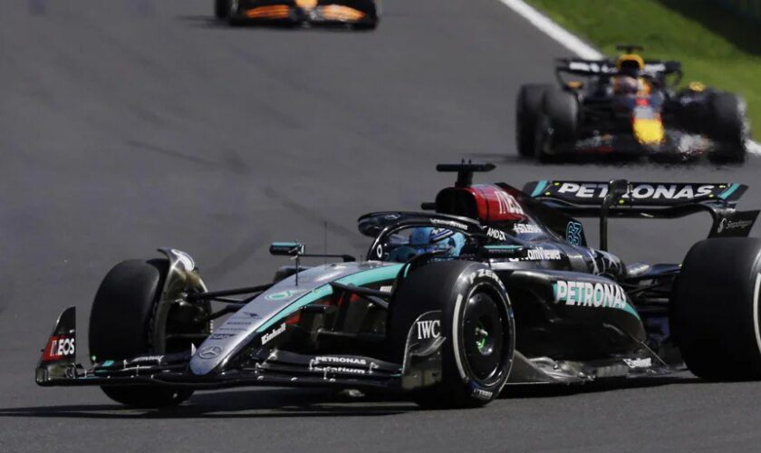 Russell sorprende y gana, Mercedes hace un doblete y Verstappen sale reforzado