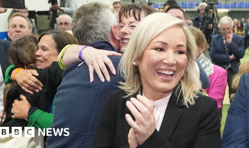 Sinn Féin becomes NI's largest Westminster party