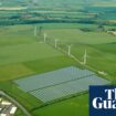 Solar and wind ‘will miss 2030 clean energy target without £48bn funding’