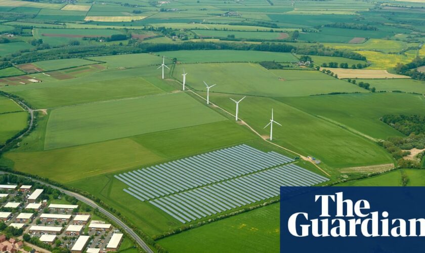 Solar and wind ‘will miss 2030 clean energy target without £48bn funding’