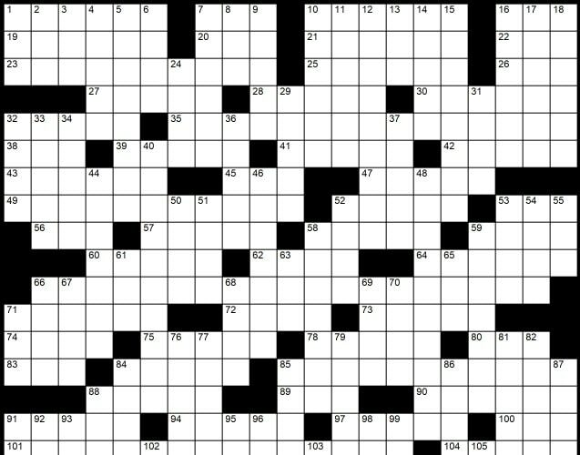 Solution to Evan Birnholz’s July 14 crossword, ‘Captain Obvious, Poker Expert’