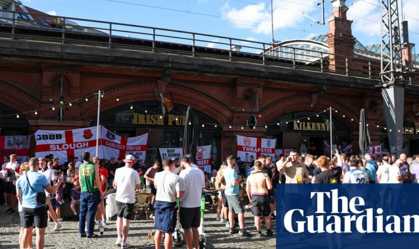 Starmer says England have ‘made country proud’ as fans arrive in Berlin for Euro final