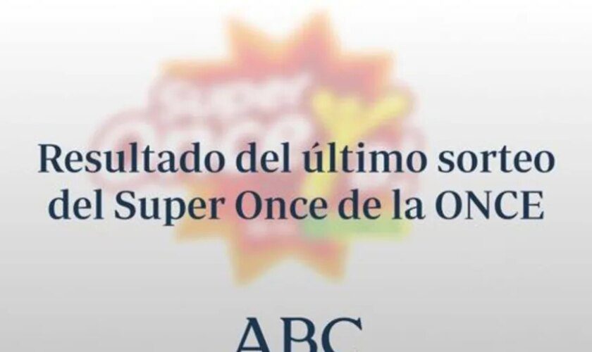 Super Once: comprobar resultados de hoy viernes, 26 de julio de 2024