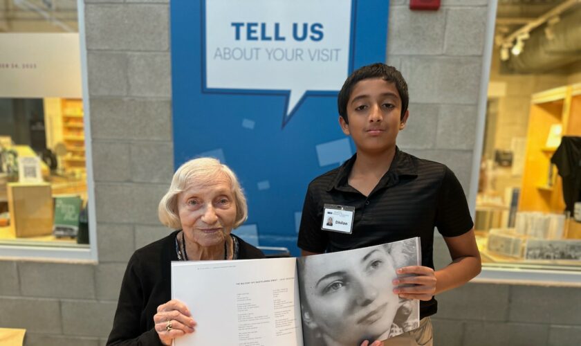 Teen and Holocaust survivor who met volunteering become ‘dynamic duo’