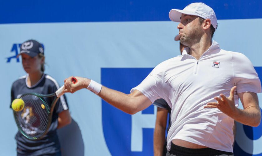 Tennis : le Français Quentin Halys se qualifie pour la première finale de sa carrière à Gstaad