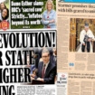 The Papers: Starmer's 'red revolution' and promises of renewal