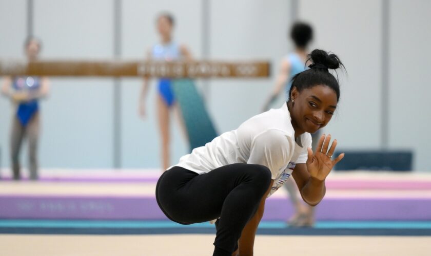 To put Simone Biles ‘at ease,’ U.S. team says star can do less in Paris